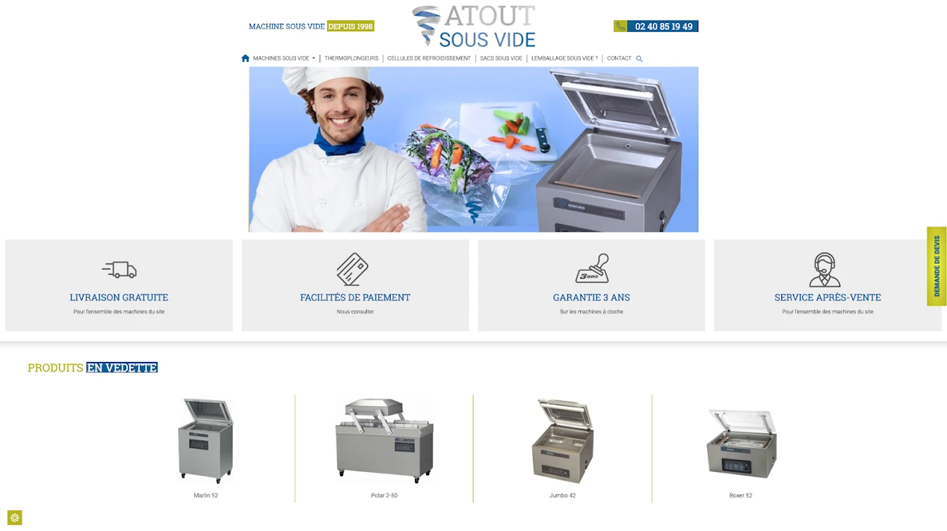 creation-site-catalogue-wordpress-machines-sous-vide-atout-sous-vide-agence-web-nantes-fair