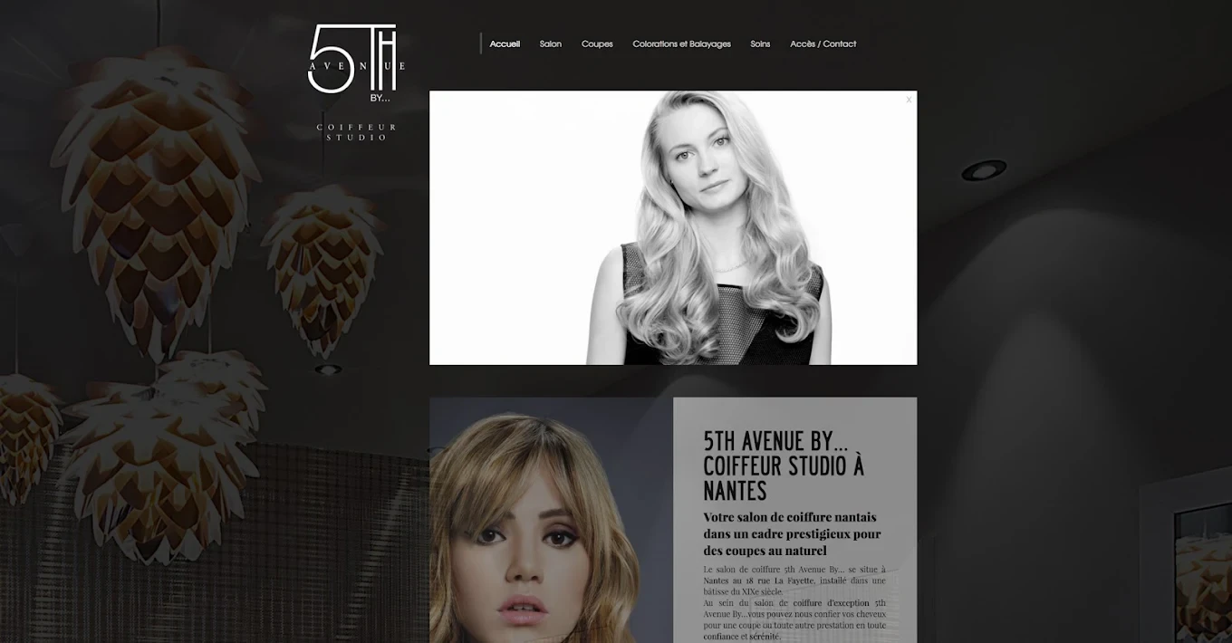creation-site-vitrine-wordpress-coiffeur-5th-avenue-by-agence-web-nantes-fair