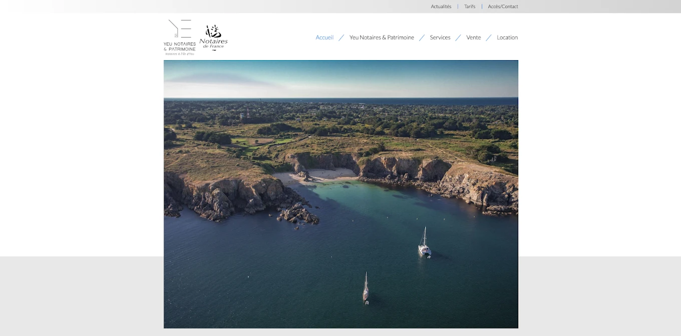 creation-site-vitrine-wordpress-notaire-yeu-notaire-patrimoine-agence-web-nantes-fair